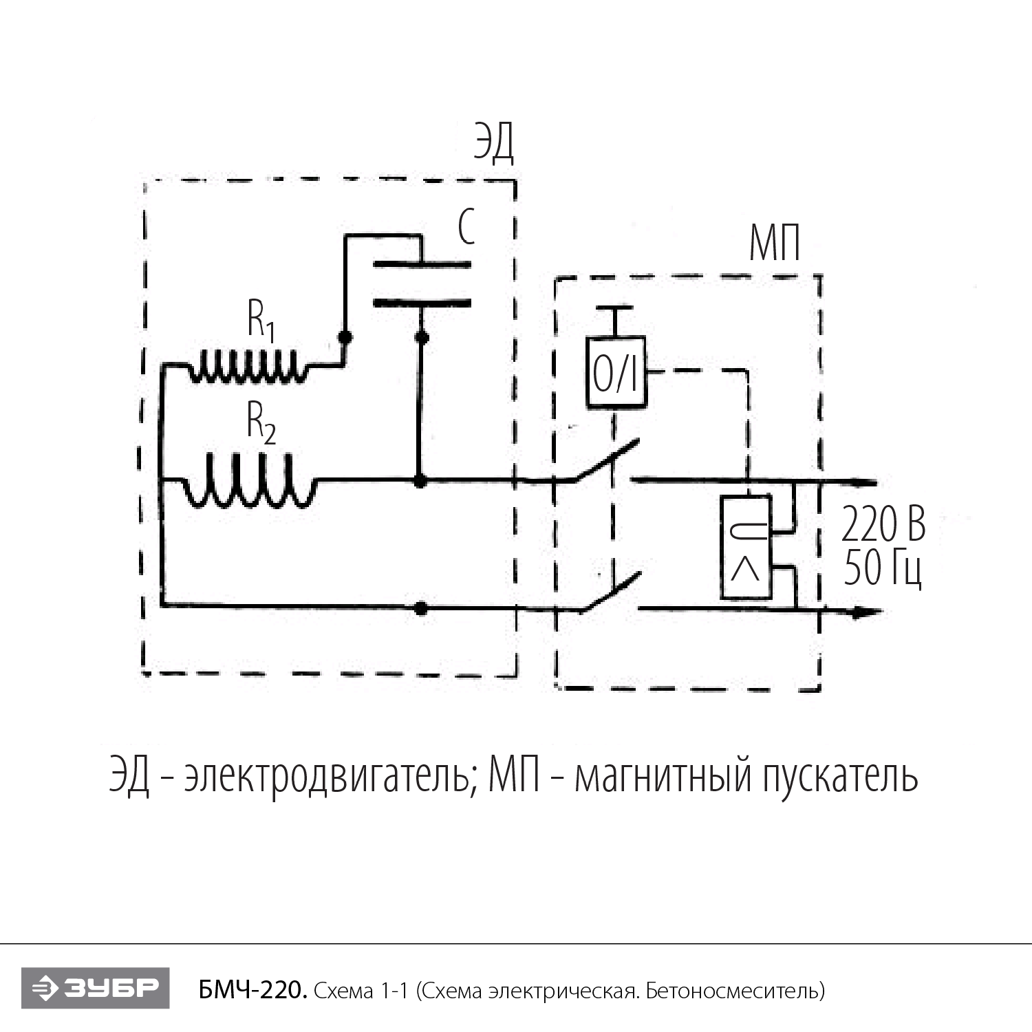 Бетономешалка, чугунный венец БМЧ-220