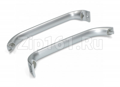 Ручка двери серебристая холодильника Bosch 00369551 комплект 2шт