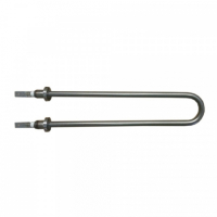 ТЭН 1 кВт (1000 Вт) для дачного умывальника ТермМикс, Мойдодыр, резьба М10, 02.100