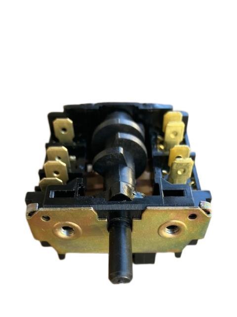 Переключатель конфорки Мечта ПМ-16-5-01 (5 ПОЗИЦИОННЫЙ, ВАЛ - 15 ММ, 4 группы контактов.)